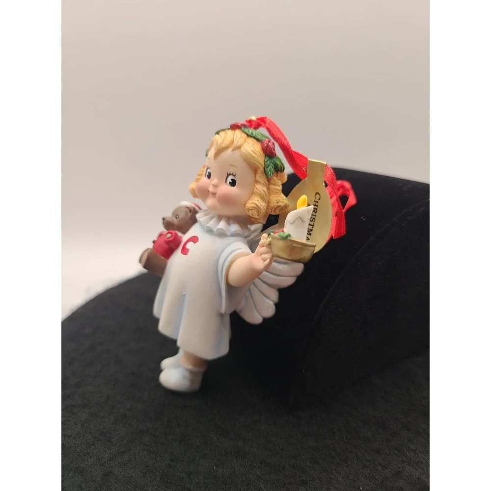 Danbury Mint Campbell's Soup Kids Christmas Angel Ornament No Box